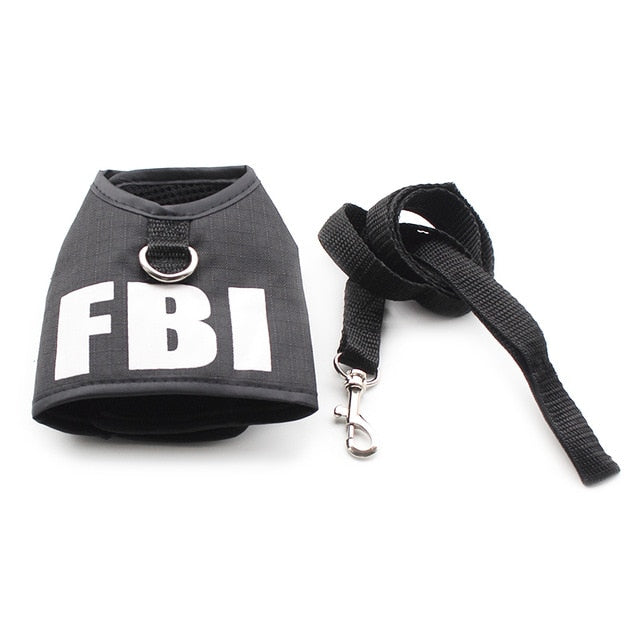 Dog Harness FBI