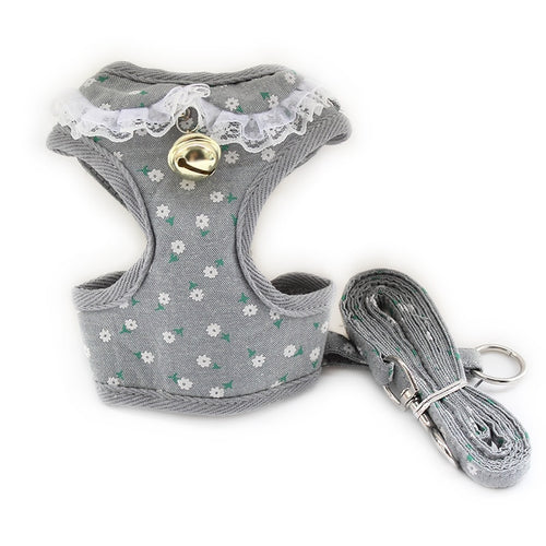Flower Bells Dog Harness