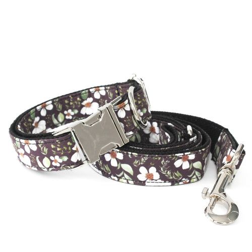 Chrysanthemum Dog Collar