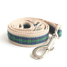 Load image into Gallery viewer, Handmade High Quality Dog Collar &quot;Green Lattice&quot;