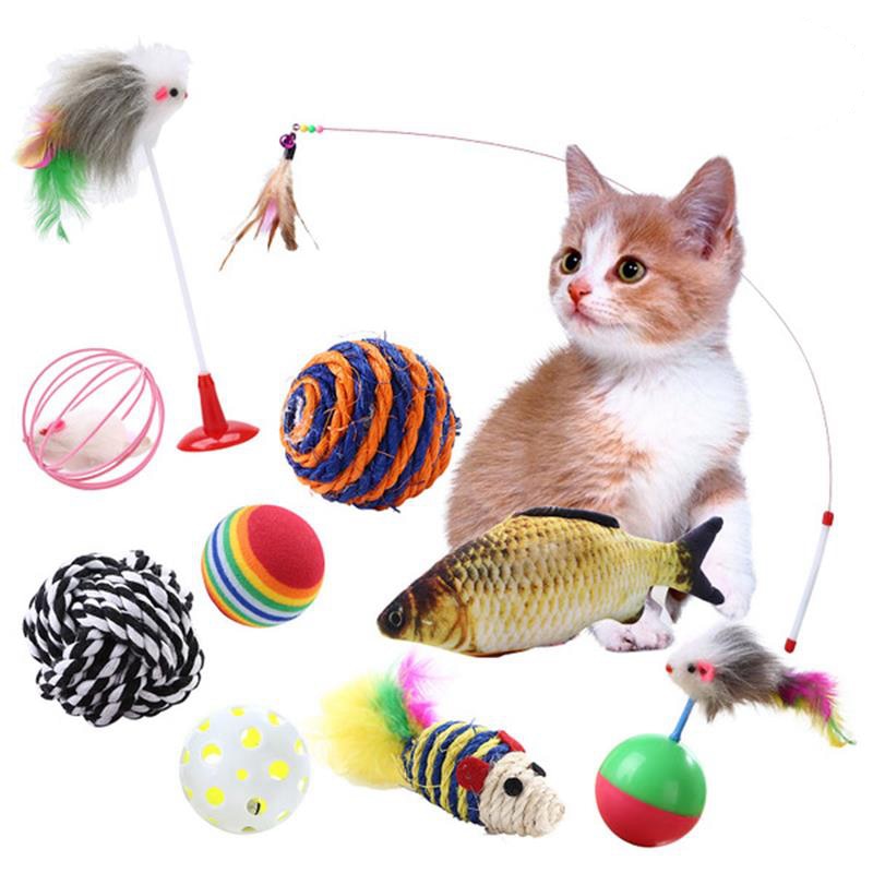 Cat Toy Set (10 pcs.)