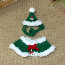 Load image into Gallery viewer, Christmas Cat Costume with Santa Hat
