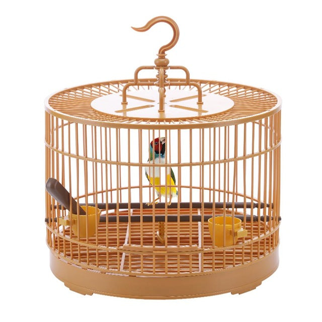 Plastic Round Bird Cage