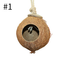 Load image into Gallery viewer, Natural Coconut Hanging Bird Nest
